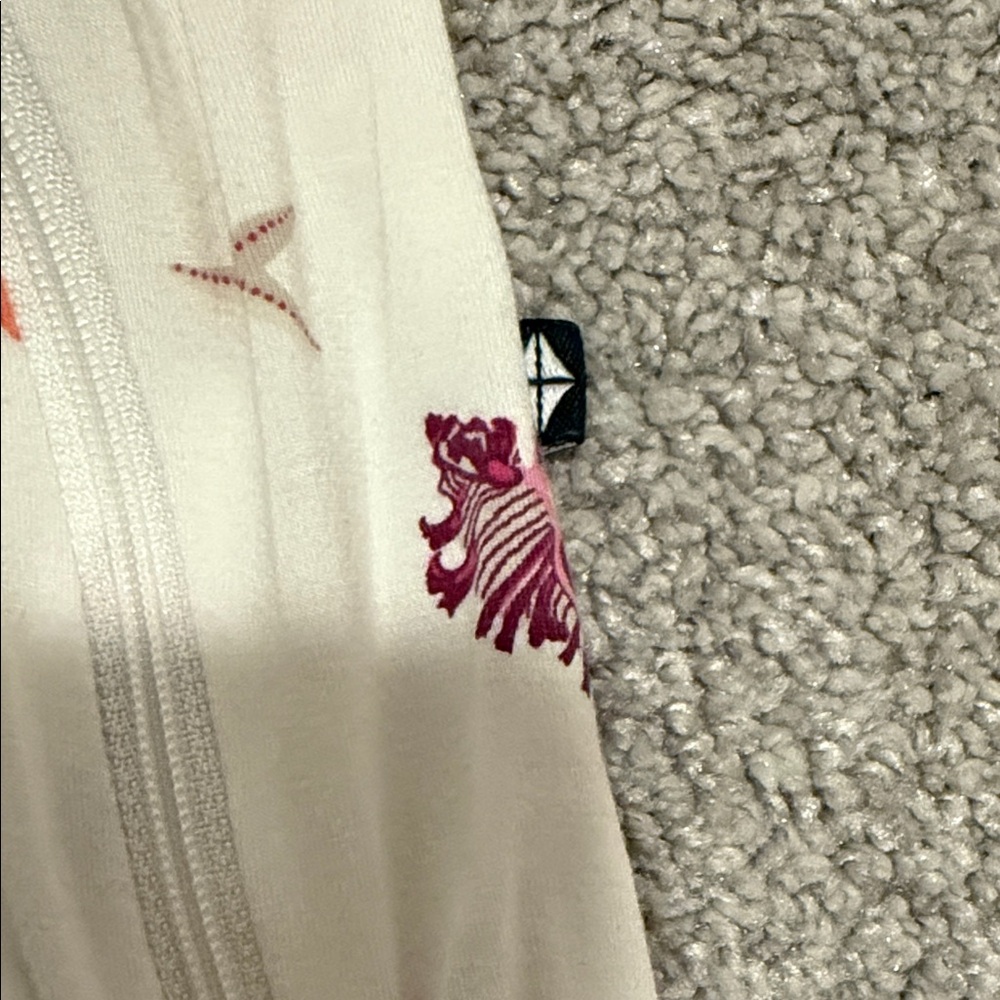 Kyte BABY Pink Trim Romper - Picture 3 of 3